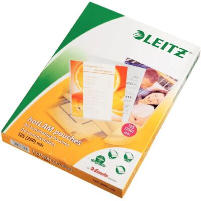 Leitz Modelo 33808 Bolsa de Plastificação - Bolsa de plastificação Leitz Modelo 33808 Bolsa de Plastificação - Bolsa de plastificação