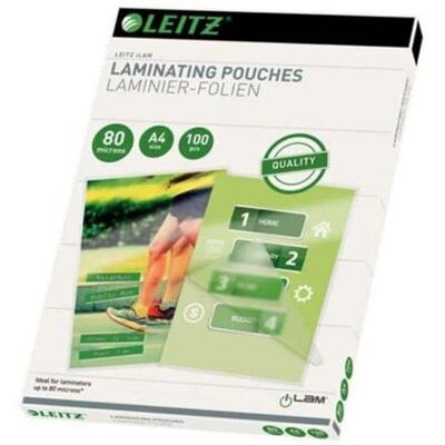 Leitz Model 146133, 33818 Laminator Pouches - Black - A4 Leitz Model 146133, 33818 Laminator Pouches - Black - A4