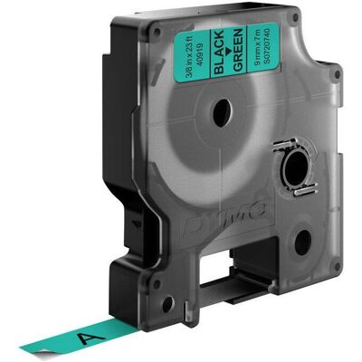 Dymo S0720740 Grøn Label Tape - Etiketbånd Dymo S0720740 Grøn Label Tape - Etiketbånd