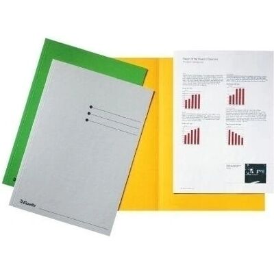 Cartela Verde A4 Esselte - 180 g/m² - Pacote com 100 Cartela Verde A4 Esselte - 180 g/m² - Pacote com 100
