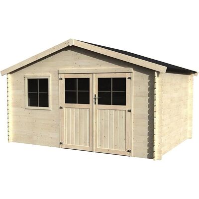 Decor Et Jardin Nordischer Holz-Gartenhaus - 34mm, 400x300cm - Gartenhaus Decor Et Jardin Nordischer Holz-Gartenhaus - 34mm, 400x300cm - Gartenhaus