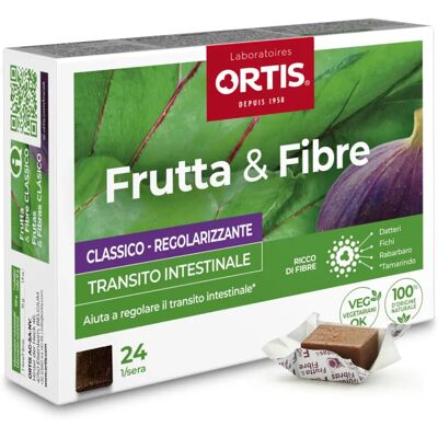 Ortis Classic Fruits & Fibers 24 Comprimés - Complément alimentaire Ortis Classic Fruits & Fibers 24 Comprimés - Complément alimentaire