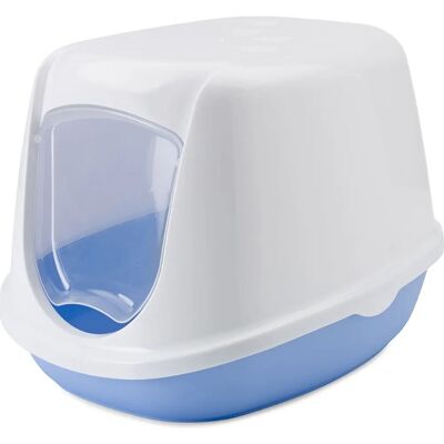 Savic Katzentoilette Duchesse - Blau-Weiß - 44,5cm Savic Katzentoilette Duchesse - Blau-Weiß - 44,5cm