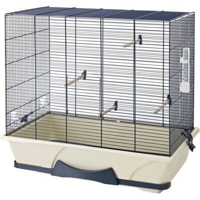 Savic Primo Vogelkäfig - Klein, Blau, Rechteckig - Vogelkäfig Savic Primo Vogelkäfig - Klein, Blau, Rechteckig - Vogelkäfig