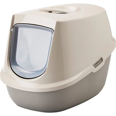 Savic Mokka Katzentoilette - Recyceltes Plastik, Privatsphäre & Filter Savic Mokka Katzentoilette - Recyceltes Plastik, Privatsphäre & Filter