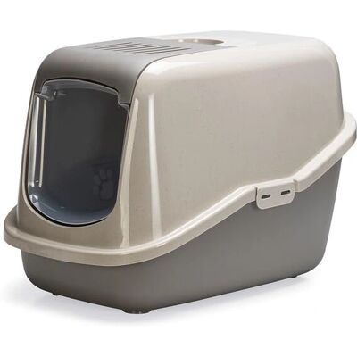 Savic Nestor Happy Planet Cat Litter Box - warm grey - Cat litter box Savic Nestor Happy Planet Cat Litter Box - warm grey - Cat litter box
