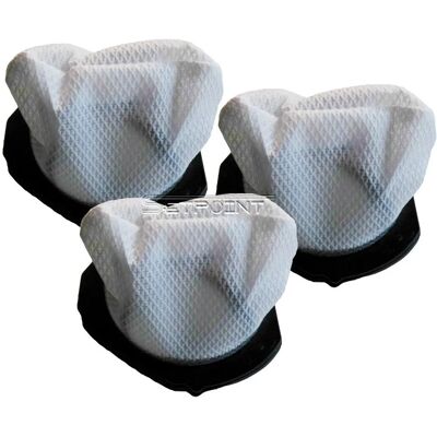 Eurotops Ersatzfilter 3er-Set, für Akku-Sauger 23241 - Staubsauger Zubehör Eurotops Ersatzfilter 3er-Set, für Akku-Sauger 23241 - Staubsauger Zubehör