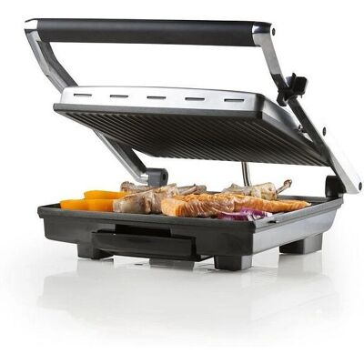 Domo DO9135G - Acero inoxidable - parrilla de contacto Domo DO9135G - Acero inoxidable - parrilla de contacto