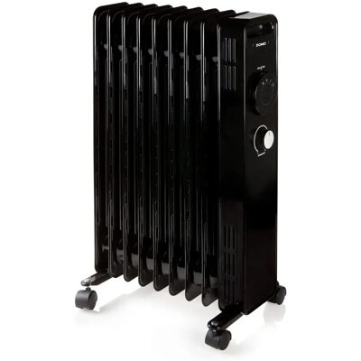 Domo DO7327R Radiator - 9 Heizstäbe - Schwarz - Für Räume bis 20 m² Domo DO7327R Radiator - 9 Heizstäbe - Schwarz - Für Räume bis 20 m²