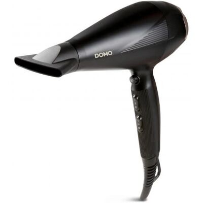 Domo DO1093HD Schwarzer Haartrockner - 2100 W, 2 Geschwindigkeiten, Abnehmbarer Filter Domo DO1093HD Schwarzer Haartrockner - 2100 W, 2 Geschwindigkeiten, Abnehmbarer Filter