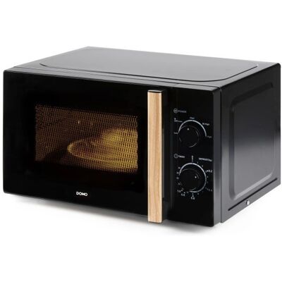 Microondas DOMO Negro 700 W 20 L Microondas DOMO Negro 700 W 20 L