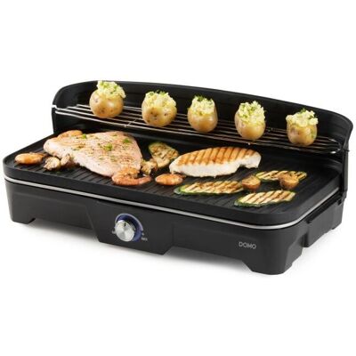 Domo DO9260G - Noir - Grill électrique et barbecue Domo DO9260G - Noir - Grill électrique et barbecue