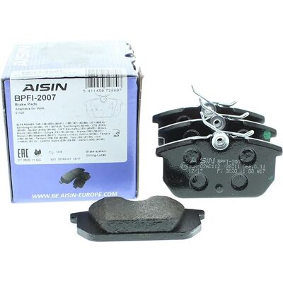 AISIN BPFI-2007 - Bremsklosser - Slitasjevarselskontakt ingen AISIN BPFI-2007 - Bremsklosser - Slitasjevarselskontakt ingen