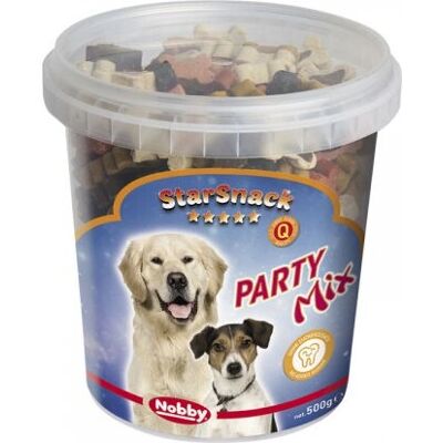 Nobby Party Mix Vlees Snacks - Hondensnoepjes Nobby Party Mix Vlees Snacks - Hondensnoepjes