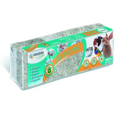 Litière en Coton Vadigran - 15L - Naturel, Doux, Sans Odeurs - Litière pour Animaux - Publicité Litière en Coton Vadigran - 15L - Naturel, Doux, Sans Odeurs - Litière pour Animaux - Publicité