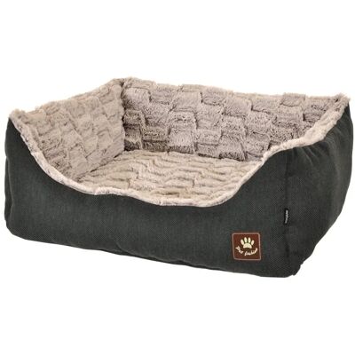 Vadigran Hundbädd - 75x60cm - Antracit & Grå - Bekväm & Tvättbar Vadigran Hundbädd - 75x60cm - Antracit & Grå - Bekväm & Tvättbar