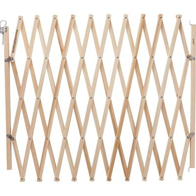 Barrière Accordéon Vadigran pour Chiens et Chats - 230cm Marron Barrière Accordéon Vadigran pour Chiens et Chats - 230cm Marron