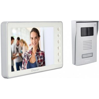 Interphone vidéo Chacon 7'' - Intérieur/Extérieur - Publicité Interphone vidéo Chacon 7'' - Intérieur/Extérieur - Publicité