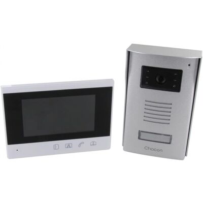 Chacon 34827 - Interphone vidéo avec écran 4,3'' - Blanc - Publicité Chacon 34827 - Interphone vidéo avec écran 4,3'' - Blanc - Publicité