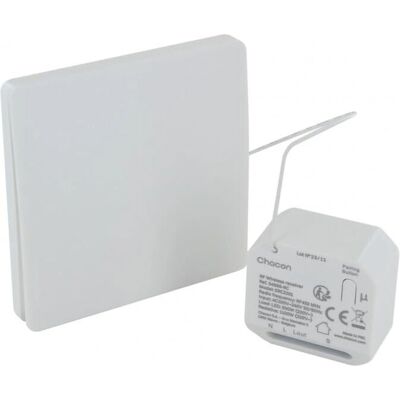 CHACON 54666 Wireless Lighting Module and Switch - No Batteries CHACON 54666 Wireless Lighting Module and Switch - No Batteries