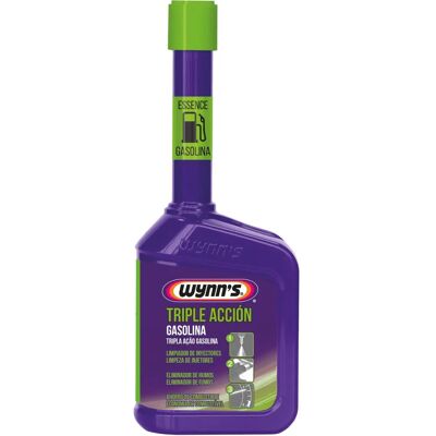 Aditivo Triple Acción de Gasolina Krafft Wynn's - Limpiador de Sistema de Combustión y Inyectores Aditivo Triple Acción de Gasolina Krafft Wynn's - Limpiador de Sistema de Combustión y Inyectores