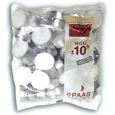 Spaas Kaarsen 0390040.000 wax kaars ronde wit 40 stuks - kaarsen Spaas Kaarsen 0390040.000 wax kaars ronde wit 40 stuks - kaarsen