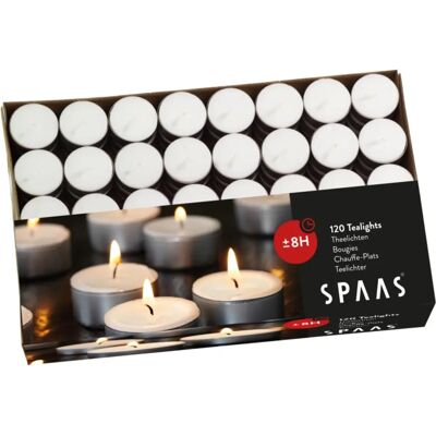 Spaas - Teelichter 39x22 - White - Tea lights Spaas - Teelichter 39x22 - White - Tea lights