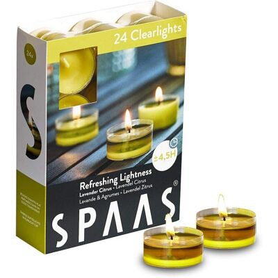 Spaas 24 Duftenden Clearlights - Brinntid 4,5 timmar Spaas 24 Duftenden Clearlights - Brinntid 4,5 timmar