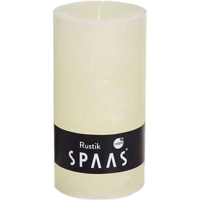 Spaas Model 0633252.037 - Ongeparfumeerde Ivoor Kaarsen, 6 Stuks Spaas Model 0633252.037 - Ongeparfumeerde Ivoor Kaarsen, 6 Stuks