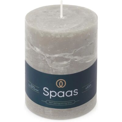 Bougie rustique Spaas 80/110mm - Gris clair - Bougie Bougie rustique Spaas 80/110mm - Gris clair - Bougie