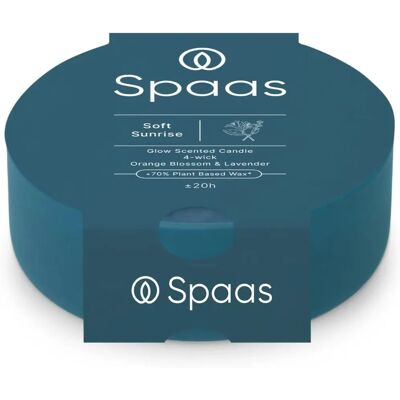 Spaas - Glow 4W Geurkaars-Soft Sunrise - Kaars Spaas - Glow 4W Geurkaars-Soft Sunrise - Kaars
