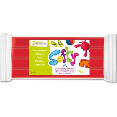 Creativ Company Darwi boetseerklei Softy rood - klei Creativ Company Darwi boetseerklei Softy rood - klei