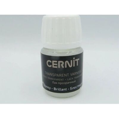 Cernit Klarlack - 30ml - Transparent - Lack - Kunstzubehör Cernit Klarlack - 30ml - Transparent - Lack - Kunstzubehör
