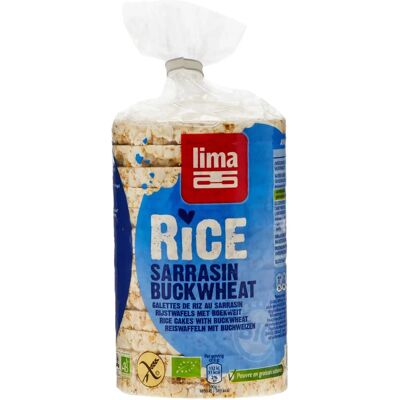 Galettes de riz et sarrasin bio - Lima - Publicité Galettes de riz et sarrasin bio - Lima - Publicité