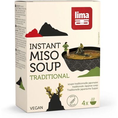 Lima Miso Instant Miso Soup - Wakame Seaweed - Traditional Japanese Soup Lima Miso Instant Miso Soup - Wakame Seaweed - Traditional Japanese Soup