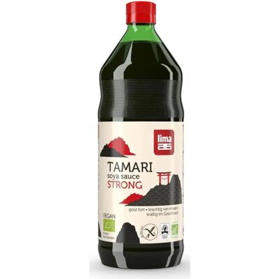 Lima Tamari Fort Bio 1L - Sauce soja forte - Publicité Lima Tamari Fort Bio 1L - Sauce soja forte - Publicité