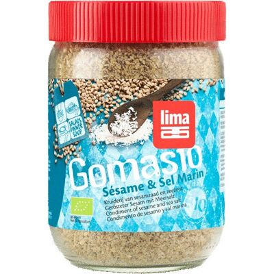 LIMA Gomasio Orgânico Gergelim e Sal de Mar - Gomasio - Sal de Sésamo BIO 225g LIMA Gomasio Orgânico Gergelim e Sal de Mar - Gomasio - Sal de Sésamo BIO 225g