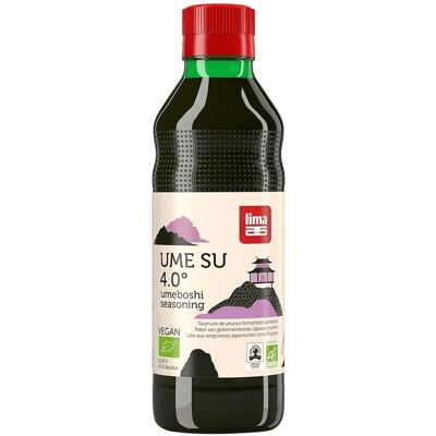Vinagre Umeboshi Ume Su Lima - 250ml - Refrescante, Versátil Vinagre Umeboshi Ume Su Lima - 250ml - Refrescante, Versátil