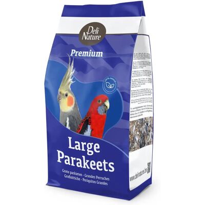 Deli Nature Premium Grandes Perruches - Nourriture pour Oiseaux - Publicité Deli Nature Premium Grandes Perruches - Nourriture pour Oiseaux - Publicité