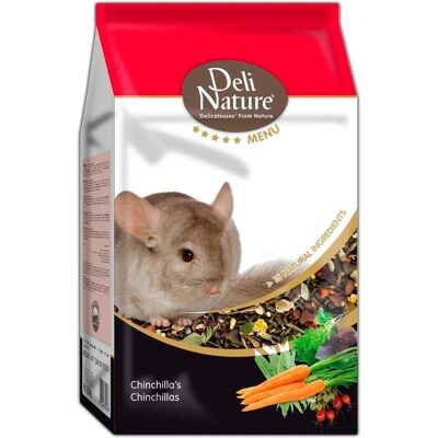 Deli Nature Chinchilla - Nourriture sèche pour petits animaux - Publicité Deli Nature Chinchilla - Nourriture sèche pour petits animaux - Publicité