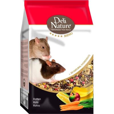 Deli Nature Ratten - Dierlijke Droogvoeding 2,5kg Deli Nature Ratten - Dierlijke Droogvoeding 2,5kg