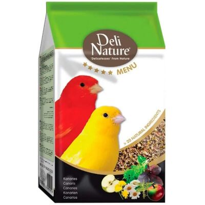 Nourriture pour Oiseaux Deli Nature - Canaris - 800g - Publicité Nourriture pour Oiseaux Deli Nature - Canaris - 800g - Publicité