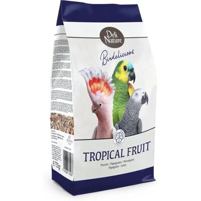 Deli Nature Birdelicious Fruits Tropicaux - Nourriture pour oiseaux - Publicité Deli Nature Birdelicious Fruits Tropicaux - Nourriture pour oiseaux - Publicité