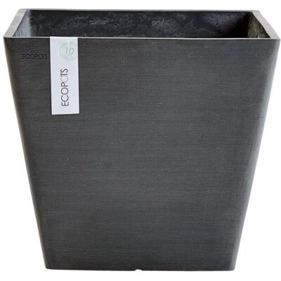 Vaso da interno ECOPOTS Rotterdam Grigio - Resistente al gelo Vaso da interno ECOPOTS Rotterdam Grigio - Resistente al gelo