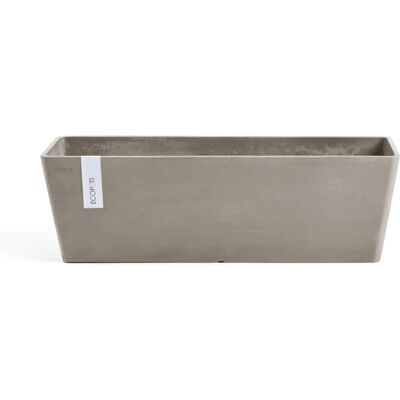 ECOPOTS - Bruges - taupe - 45X17 H17 - Balkonplant ECOPOTS - Bruges - taupe - 45X17 H17 - Balkonplant