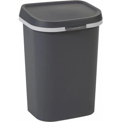 Allibert Mistral Poubelle - Plastique Gris - 25L - Publicité Allibert Mistral Poubelle - Plastique Gris - 25L - Publicité