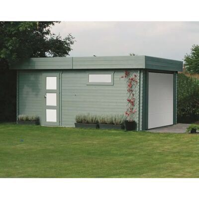 Abri de jardin Solid S8935 - Structure en bois - Publicité Abri de jardin Solid S8935 - Structure en bois - Publicité