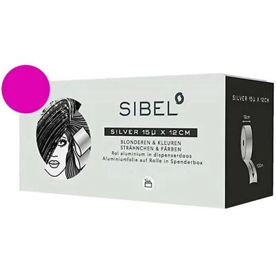 Papel de aluminio Sinelco Sibel - 15x12x100cm Lila - Peluquería y Belleza Papel de aluminio Sinelco Sibel - 15x12x100cm Lila - Peluquería y Belleza