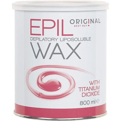 Sibel Epilwachs - Liposolubiler Rosa Wachs mit Titandioxid - 800g Sibel Epilwachs - Liposolubiler Rosa Wachs mit Titandioxid - 800g