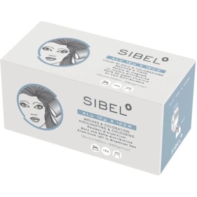 Papier d'aluminium Sibel - 12 Microns, 100m x 12cm - Publicité Papier d'aluminium Sibel - 12 Microns, 100m x 12cm - Publicité